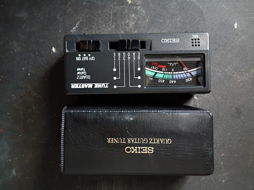 SEIKO Quartz Guitar Tuner 