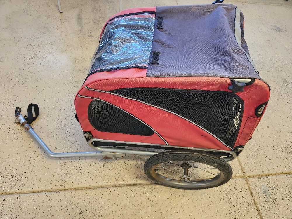 Pet Trailer for bicycle hookup