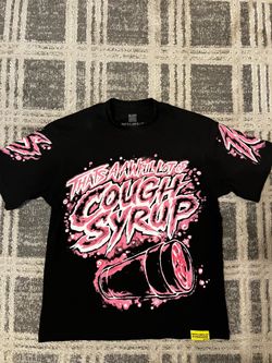Awful lot of cough syrup tee size small
