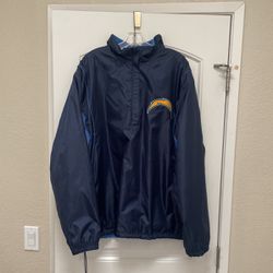 NFL Team Apparel Chargers Reversible Pullover Jacket