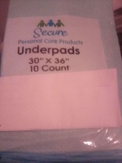 Under pads can be use for pets too. 30x36