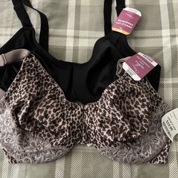 2 Bras 38DD New