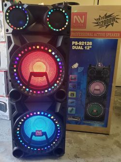 Radio speaker kareoke