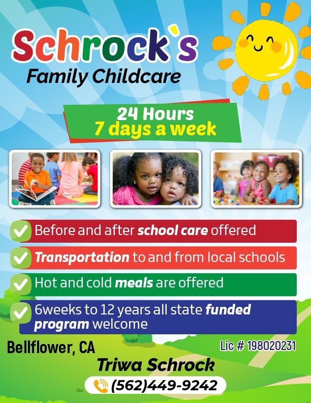 24 Hour Daycare Bellflower