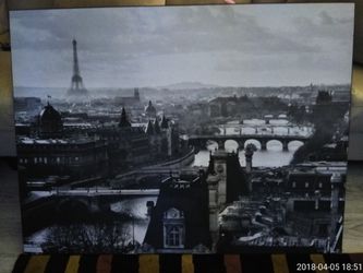 Paris Paris picture frame