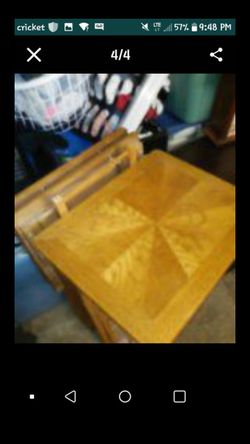 Mini pull out tables