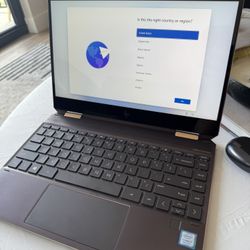HP Spectre x360 — 13” Touchscreen — Intel i7 / 16 GB RAM / 512 GB SSD