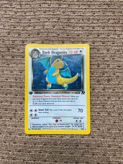 1st Edition Dark  Pokemon Card - Team Rocket 5/82