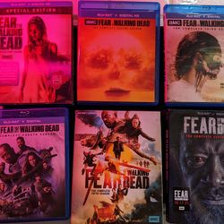 Fear the Walking Dead - Seasons 1 thru 6 - Blu-Ray Box Sets for