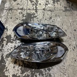  06-13 Chevy Imapala Chrome Clear headlights