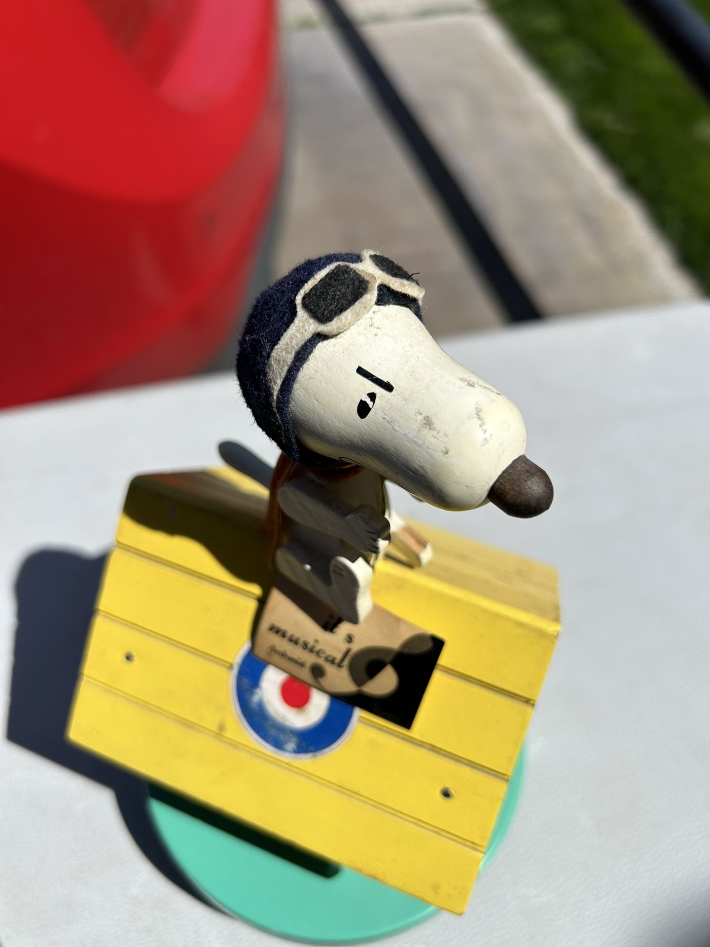 ビンテージ　 '71 スヌーピー　オルゴール　Flying Ace ビンテージ スヌーピー オルゴール Flying Ace