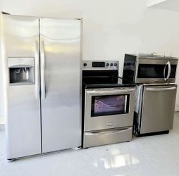 Stainless Steel Kitchen Appliances 