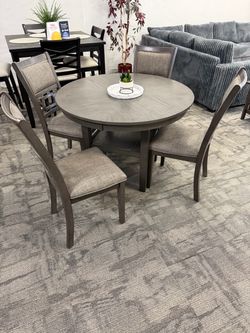 Dining table with chairs