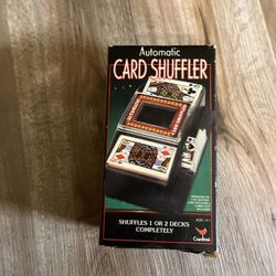 Automatic Card Shuffler 1 or 2 Decks