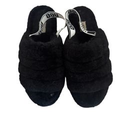 Women’s Size 10 UGG Black Slippers