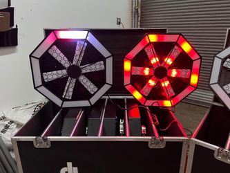RGB Moving Light DMX Fan Shape