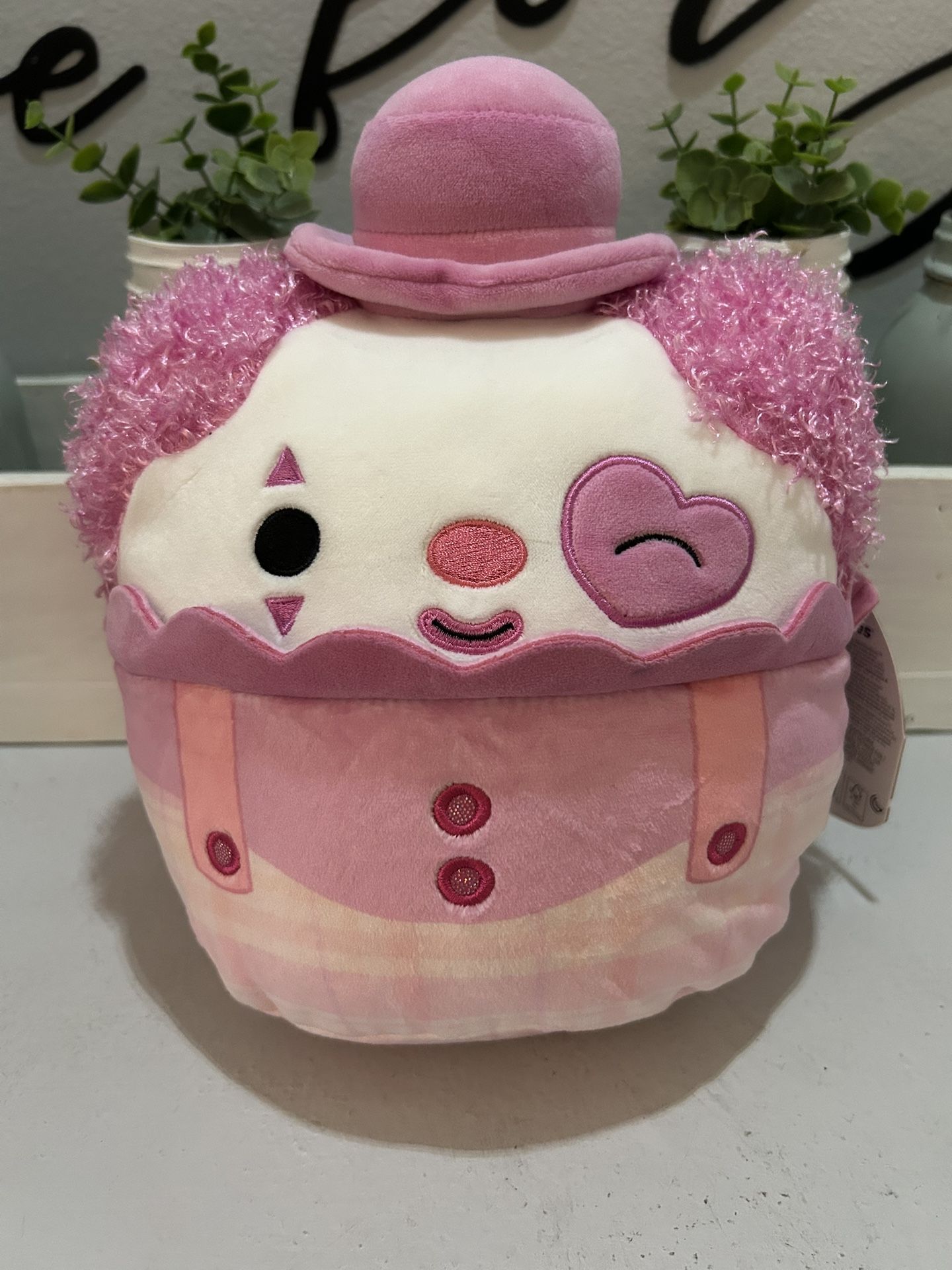 Cupid the Clown Squish mallow With Tags