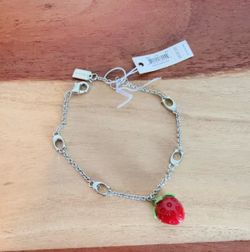 Coach strawberry bracelet