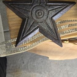 Cast Iron Star Decor