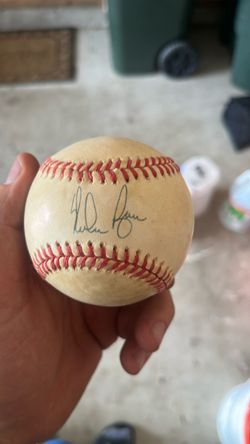 Nolan Ryan - Autographed Baseball