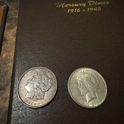 Silver Bullion Junk Silver Morgan Peace Dollar 