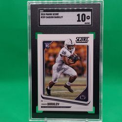 Saquon Barkley Rookie Card SGC 10 