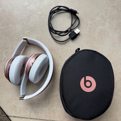 Beats Solo3 Wireless Headphones Rose Gold