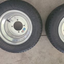 Yamaha Polished Rims And Tires