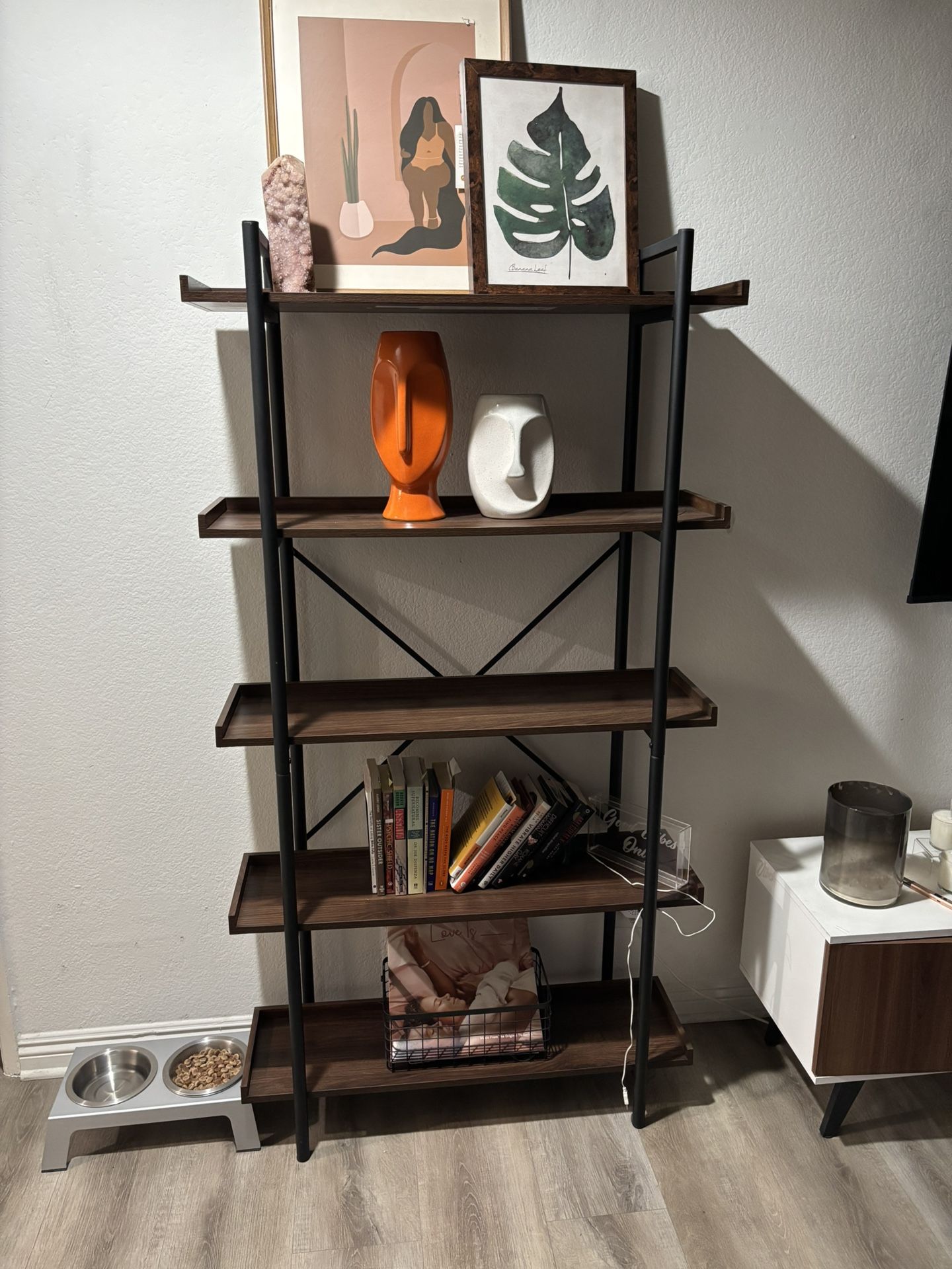 Walnut Bookcase