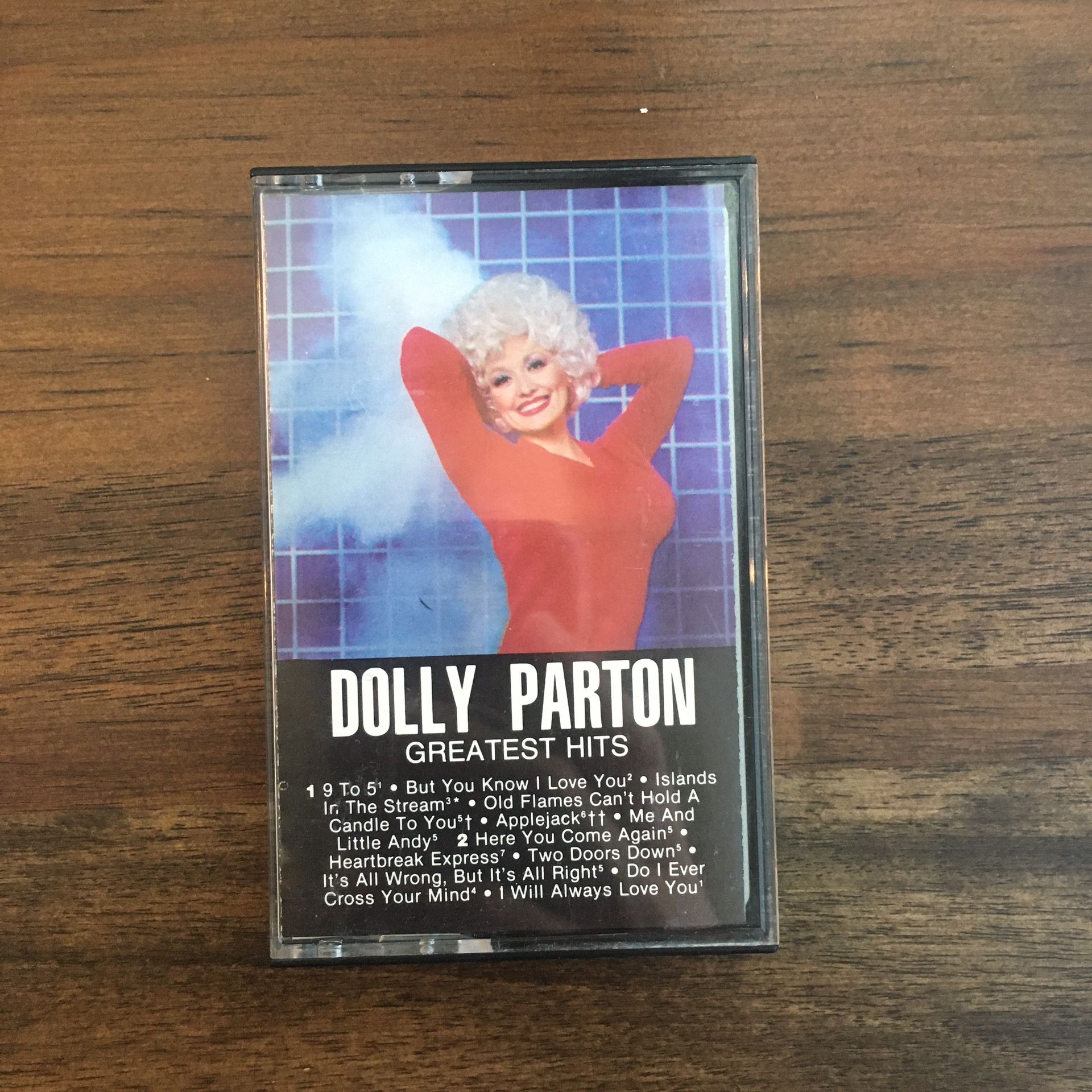 Dolly Parton Greatest Hits Cassette Tape album