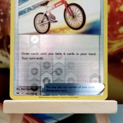 Pokemon Sword & Shield Base Rotom Bike Reverse Holo 181/202