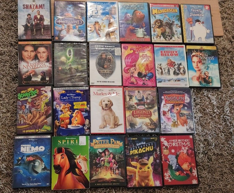 Over 20 Kids / Childrens DVDs / Movies / Shows - All In Nice Condition - All For One Price