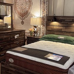 4pcs Queen Bedroom Set 