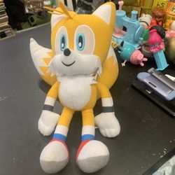 Sonic The Hedgehog Tails Plush Toy Factory 12” SEGA 2018 Stuffed Toy Collectible