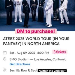 Ateez Tickets