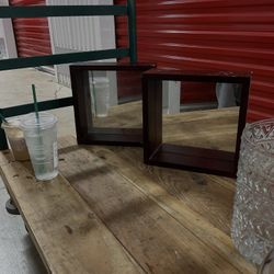 ✨ Modern Espresso Floating Shelves – Set of 2 ✨ Luxury minimal aesthetic 🤎