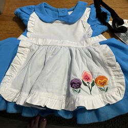 Disney Baby Alice in Wonderland baby girl  Outfit 3- 6 months
