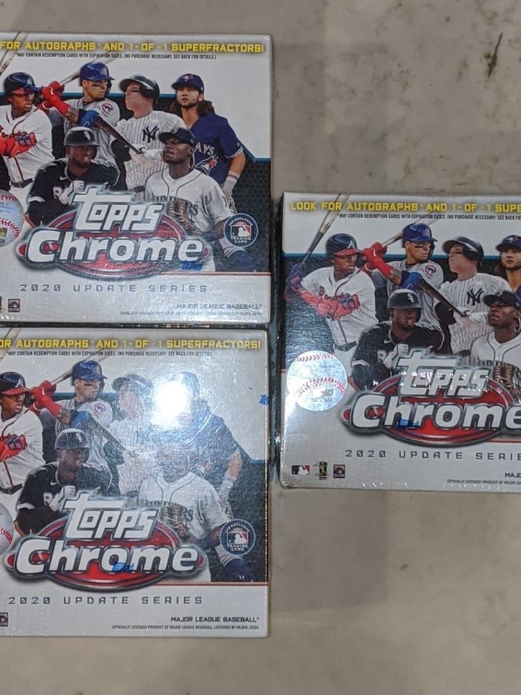 🔥2020 Topps Chrome Baseball Cards 🔥