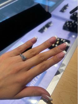 Diamond ring , size 6