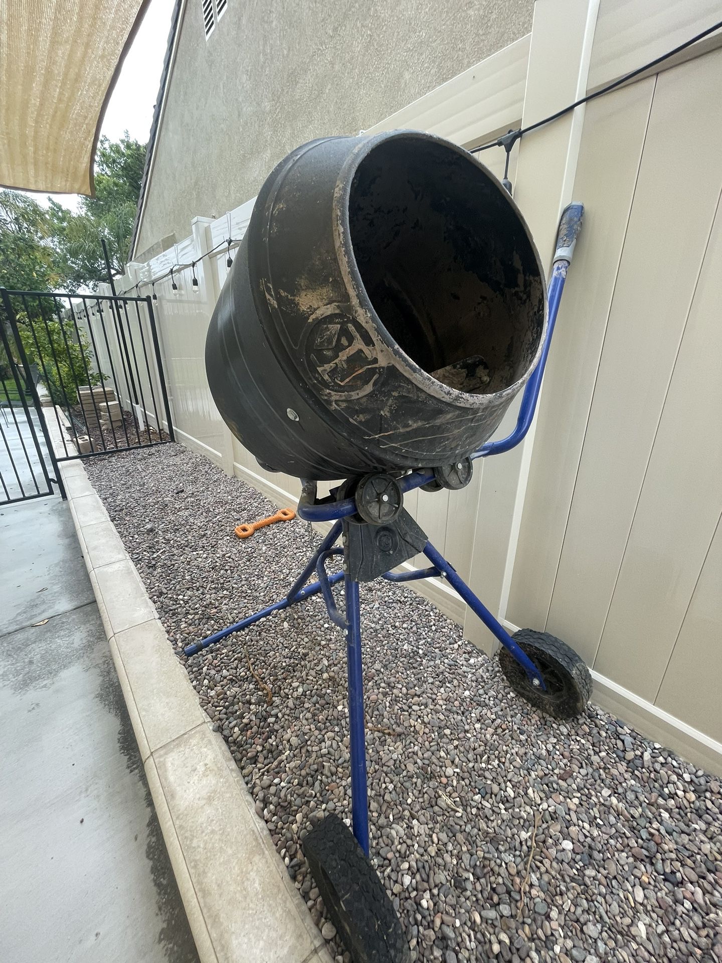 Kobalt Cement Mixer 4cu ft 0.5hp - Used Once $300 firm for Sale in ...