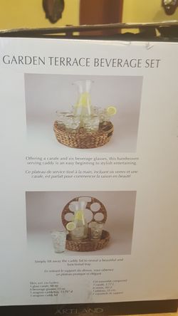 Beverage set 20 dollars OBO