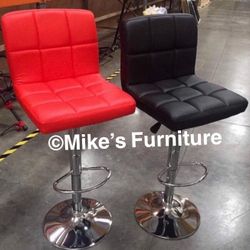 New Household Adjustable Bar Stools (5 Colors Available ) Black White Gray Brown Red