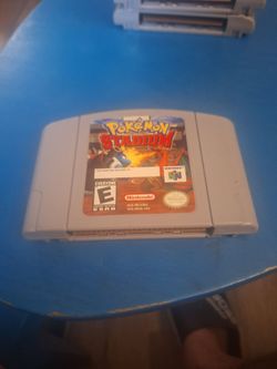 Pokemon  stadium nintendo game