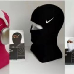 Nike Ski Masks Black White Camo And Pink 