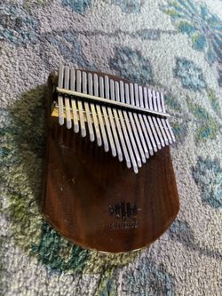Poozoo 17-Key Wooden Kalimba Thumb Piano