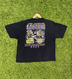 Vintage Los Angeles Lakers NBA FINALS T Shirt Kobe Shaq