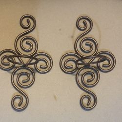 4 Wall Candle Holders 