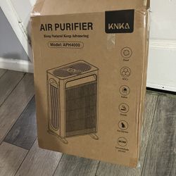 KNKA Pro Air Purifier, HEPA Air Purifier for Home Large Room up to 3500 Sq.ft/2h – Double-Sided Filter for Pets Odor, Allergies, Dust, Smoke, with Air