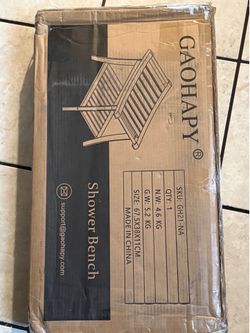 Shower bench