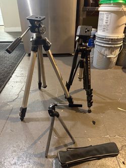 Three tri pods